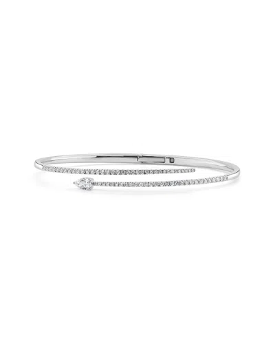 Sabrina Designs 14k 1.00 Ct. Tw. Diamond Stackable Bracelet In Metallic
