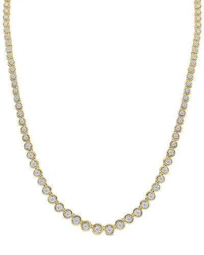 Sabrina Designs 14k 1.02 Ct. Tw. Diamond Tennis Necklace In Gold