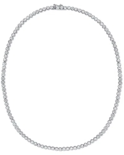 Sabrina Designs 14k 10.20 Ct. Tw. Diamond Tennis Necklace In Metallic