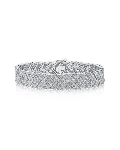 Sabrina Designs 14k 10.38 Ct. Tw. Diamond Bracelet In Silver