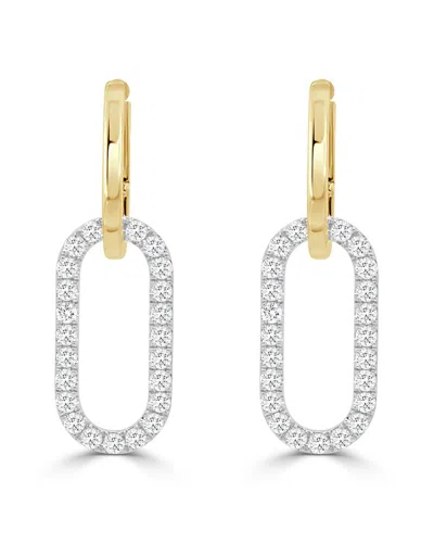 Sabrina Designs 14k 1.08 Ct. Tw. Diamond Link Earrings