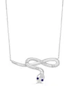 Sabrina Designs 14k 1.13 Ct. Tw. Diamond Snake Necklace