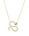 Sabrina Designs 14k 1.16 Ct. Tw. Diamond Snake Necklace