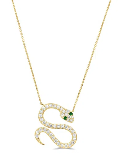 Sabrina Designs 14k 1.16 Ct. Tw. Diamond Snake Necklace In Gold