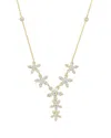 Sabrina Designs 14k 1.18 Ct. Tw. Diamond Flower Necklace