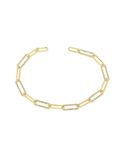 Sabrina Designs 14k 1.18 Ct. Tw. Diamond Link Bracelet