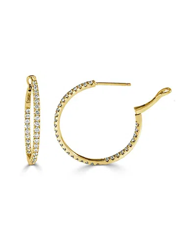 Sabrina Designs 14k 1.22 Ct. Tw. Diamond Hoops