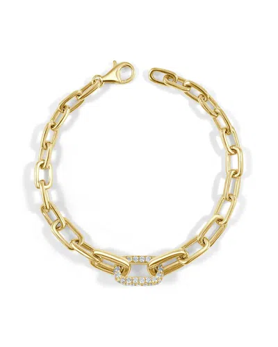 Sabrina Designs 14k 1.15 Ct. Tw. Diamond Link Bracelet In Gold