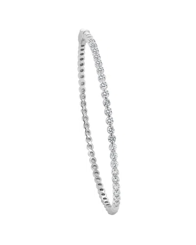 Sabrina Designs 14k 1.27 Ct. Tw. Diamond Bangle Bracelet In Metallic