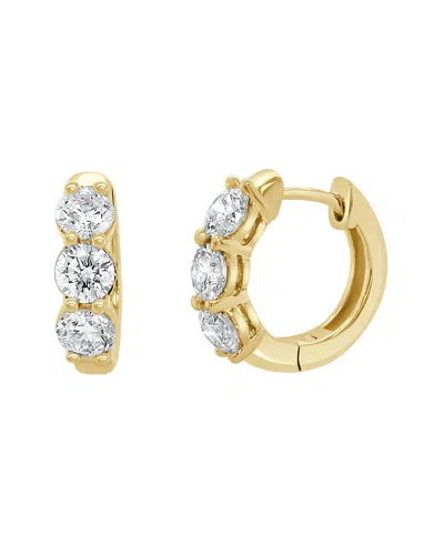 Sabrina Designs 14k 1.28 Ct. Tw. Diamond Hoop Earrings In Gold