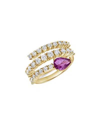 Sabrina Designs 14k 1.31 Ct. Tw. Diamond Wrap Ring In Gold