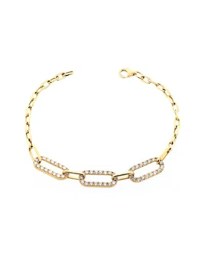 Sabrina Designs 14k 1.40 Ct. Tw. Link Bracelet In Gold