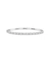 Sabrina Designs 14k 1.51 Ct. Tw. Diamond Stackable Bangle In Silver