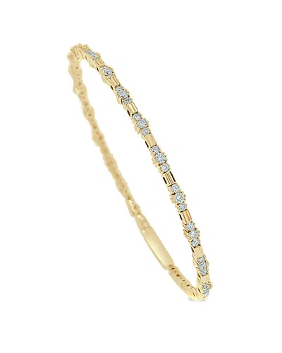 Sabrina Designs 14k 1.55 Ct. Tw. Diamond Bangle Bracelet In Gold