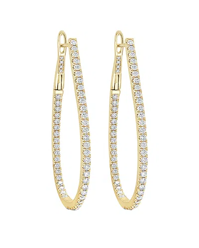 Sabrina Designs 14k 1.58 Ct. Tw. Diamond Hoops