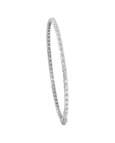 Sabrina Designs 14k 1.61 Ct. Tw. Diamond Bangle Bracelet In Silver