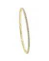 Sabrina Designs 14k 1.70 Ct. Tw. Diamond Flexible Bangle Bracelet