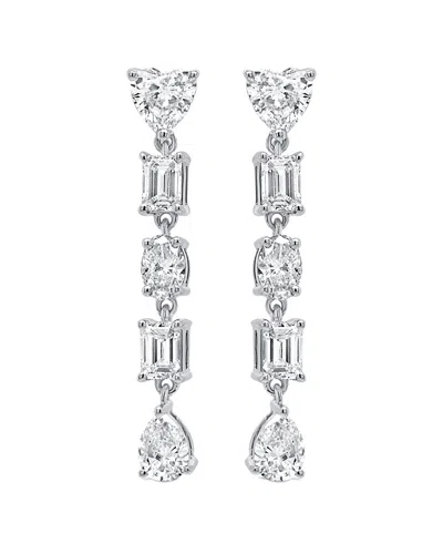 Sabrina Designs 14k 1.75 Ct. Tw. Diamond Dangle Earrings In Metallic