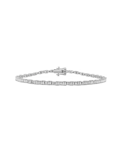 Sabrina Designs 14k 3.80 Ct. Tw. Diamond Tennis Bracelet In Metallic