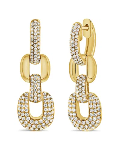 Sabrina Designs 14k 1.79 Ct. Tw. Diamond Link Earrings In Gold