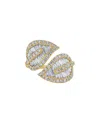 Sabrina Designs 14k 1.82 Ct. Tw. Diamond Leaf Cross Over Ring