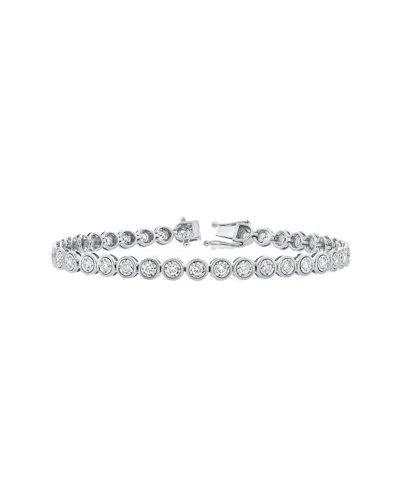 Sabrina Designs 14k 1.84 Ct. Tw. Diamond Tennis Bracelet In Green