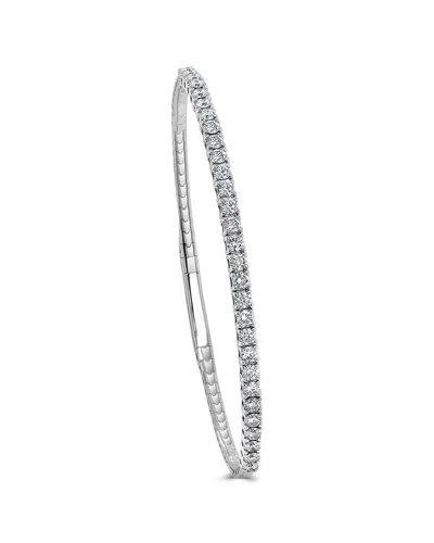 Sabrina Designs 14k 1.89 Ct. Tw. Diamond Bangle Bracelet In Metallic