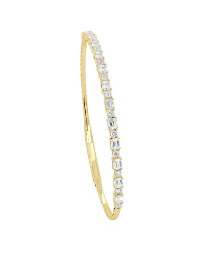 Sabrina Designs 14k 1.90 Ct. Tw. Diamond Flexible Bangle In Gold