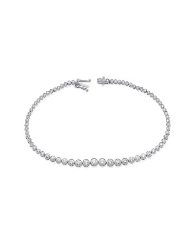 Sabrina Designs 14k 1.90 Ct. Tw. Diamond Stackable Tennis Bracelet In Metallic