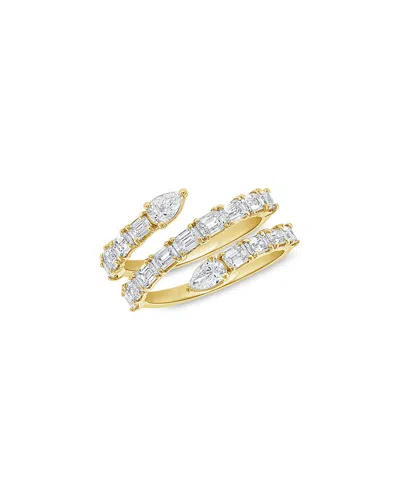 Sabrina Designs 14k 1.90 Ct. Tw. Diamond Wrap Band Ring In Gold