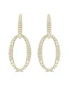 Sabrina Designs 14k 1.92 Ct. Tw. Diamond Oval Link Earrings