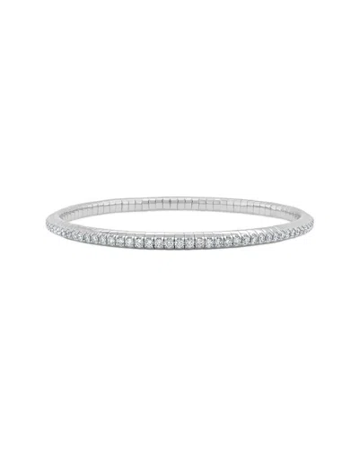 Sabrina Designs 14k 2.01 Ct. Tw. Diamond Flexible Bangle Bracelet In Metallic