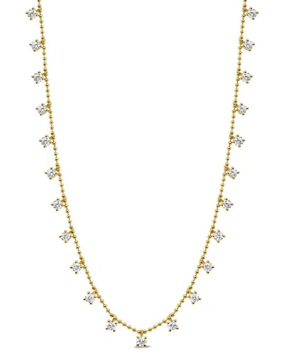 Sabrina Designs 14k 2.06 Ct. Tw. Diamond Bead Necklace In Gold