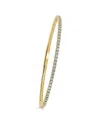 Sabrina Designs 14k 2.14 Ct. Tw. Diamond Flexible Bangle Bracelet