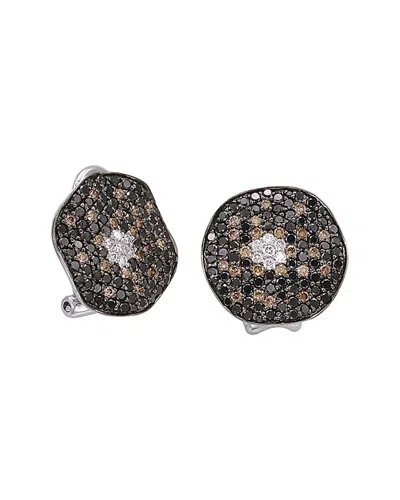 Sabrina Designs 14k 2.22 Ct. Tw. Diamond Earrings In Brown