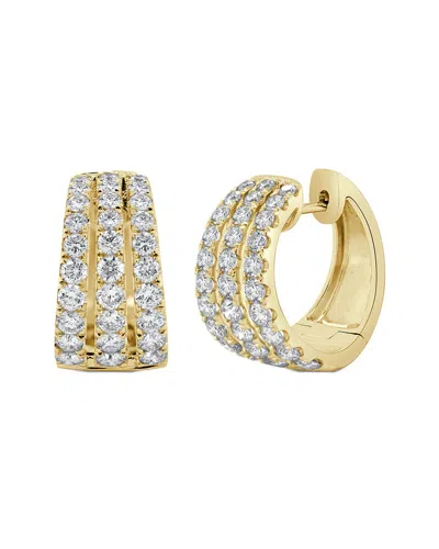 Sabrina Designs 14k 2.23 Ct. Tw. Diamond Huggie Earrings In Gold