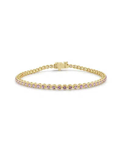 Sabrina Designs 14k 2.26 Ct. Tw. Pink Sapphire Stackable Tennis Bracelet In Gold