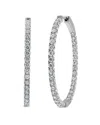 Sabrina Designs 14k 2.28 Ct. Tw. Diamond Inside Out Flexible Hoops