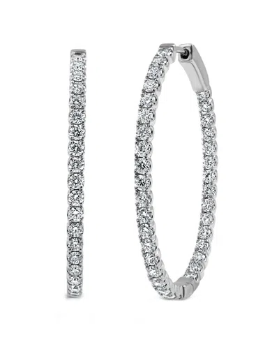 Sabrina Designs 14k 2.28 Ct. Tw. Diamond Inside Out Flexible Hoops