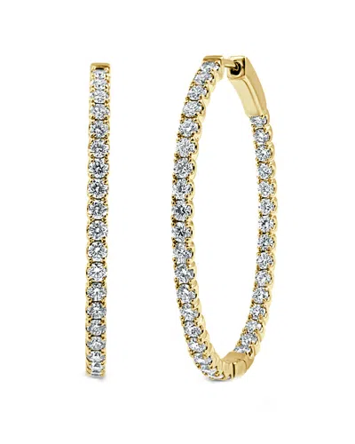 Sabrina Designs 14k 2.28 Ct. Tw. Diamond Inside Out Hoops