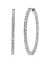 Sabrina Designs 14k 2.28 Ct. Tw. Diamond Inside Out Flexible Hoops