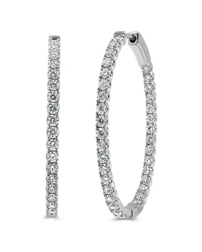SABRINA DESIGNS SABRINA DESIGNS 14K 2.28 CT. TW. OVAL HOOPS