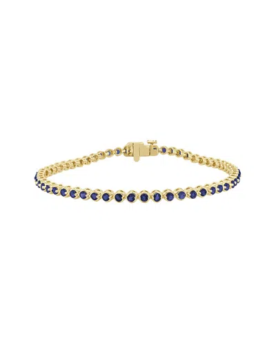 Sabrina Designs 14k 2.54 Ct. Tw. Diamond & Sapphire Bracelet In Gold
