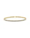Sabrina Designs 14k 2.57 Ct. Tw. Diamond Flexible Bangle Bracelet