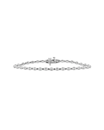 Sabrina Designs 14k 2.92 Ct. Tw. Diamond Tennis Bracelet In Metallic