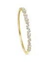 Sabrina Designs 14k 2.99 Ct. Tw. Diamond Flexible Bangle Bracelet