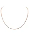 Sabrina Designs 14k 3.19 Ct. Tw. Diamond Tennis Necklace In Gold