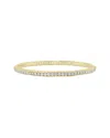 Sabrina Designs 14k 3.20 Ct. Tw. Diamond Flexible Bangle Bracelet