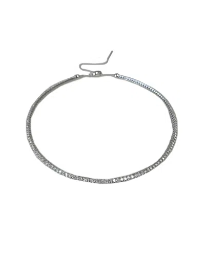 Sabrina Designs 14k 3.56 Ct. Tw. Diamond Choker Necklace In White