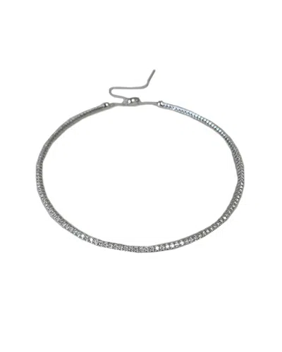 Sabrina Designs 14k 3.56 Ct. Tw. Diamond Choker Necklace In Metallic